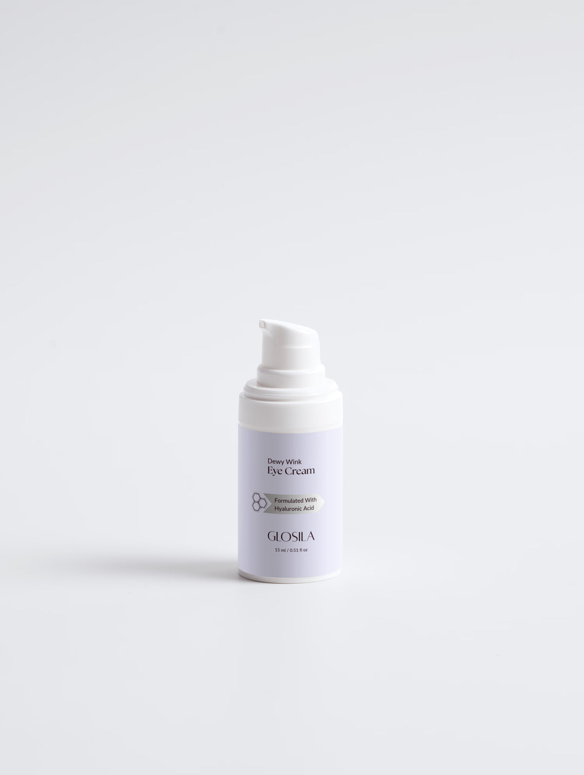 Glosila Dewy Wink Eye Cream with Hyaluronic Acid - 15ml
